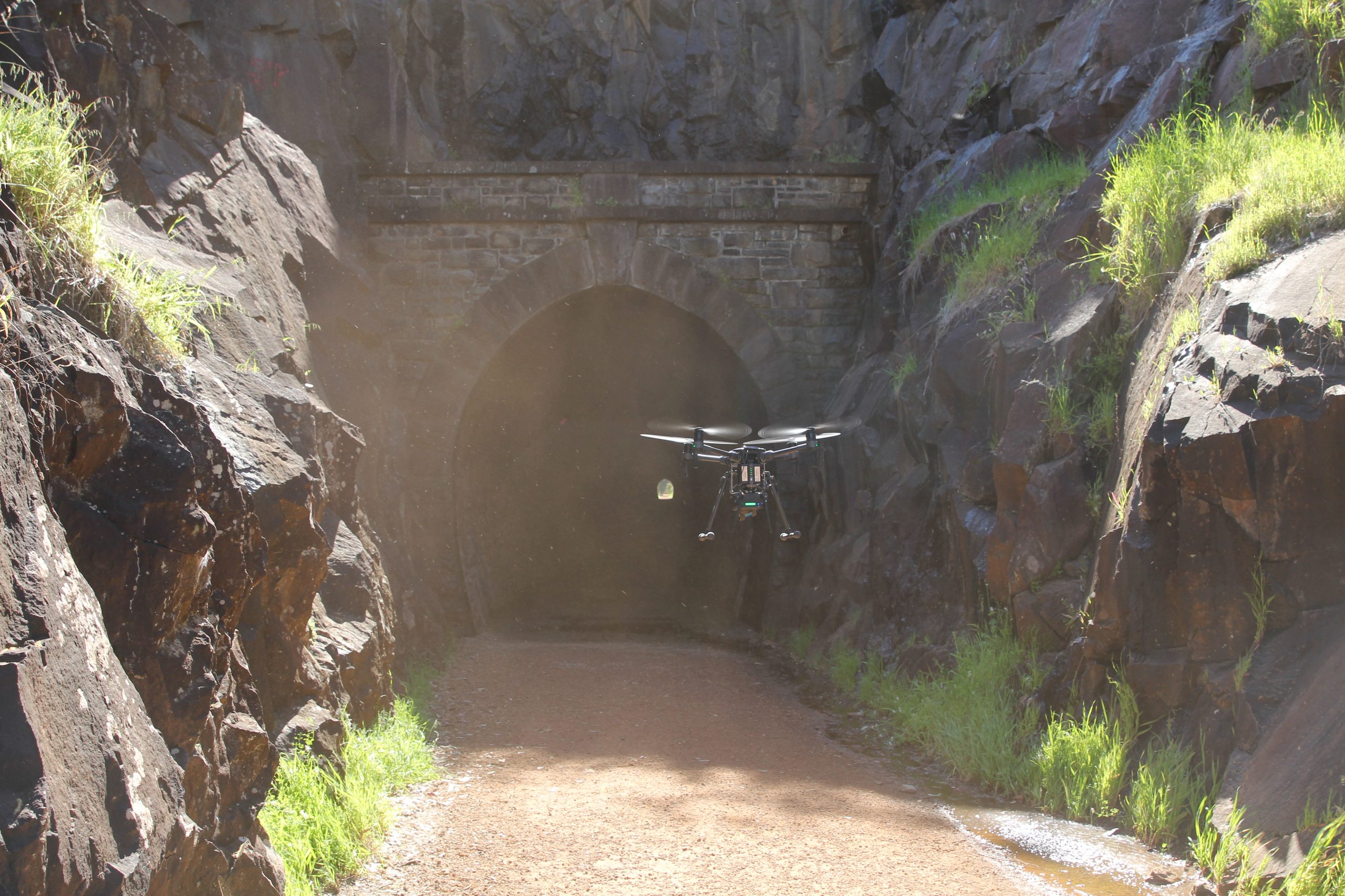 Swan View Tunnel Swan View Tunnel - Drone - LiDAR Scan